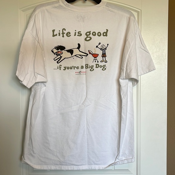 Big Dogs Shirts Big Dogs Life Is Good Tee Shirt Poshmark